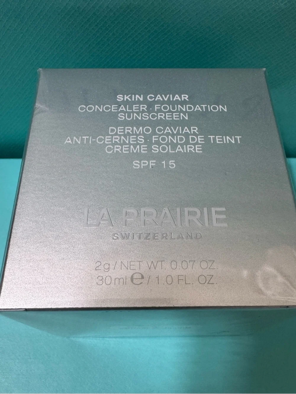 La Prairie Concealer Foundation SPF 15 - Silver